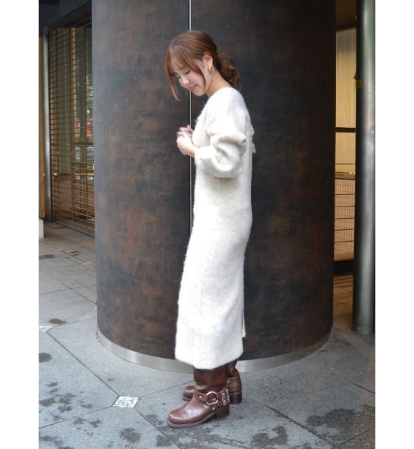 Ungrid「2Wayスリットニットワンピ－ス」|ワンピース|