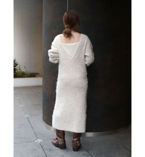 Ungrid「2Wayスリットニットワンピ－ス」|ワンピース|