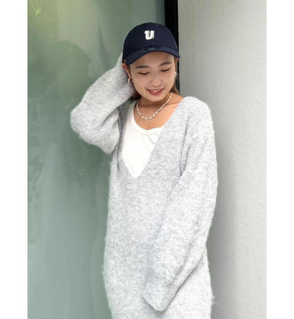 Ungrid「2Wayスリットニットワンピ－ス」|ワンピース|