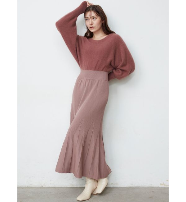 LAGUNAMOON「CHNラクーンニットワンピース」|ワンピース|