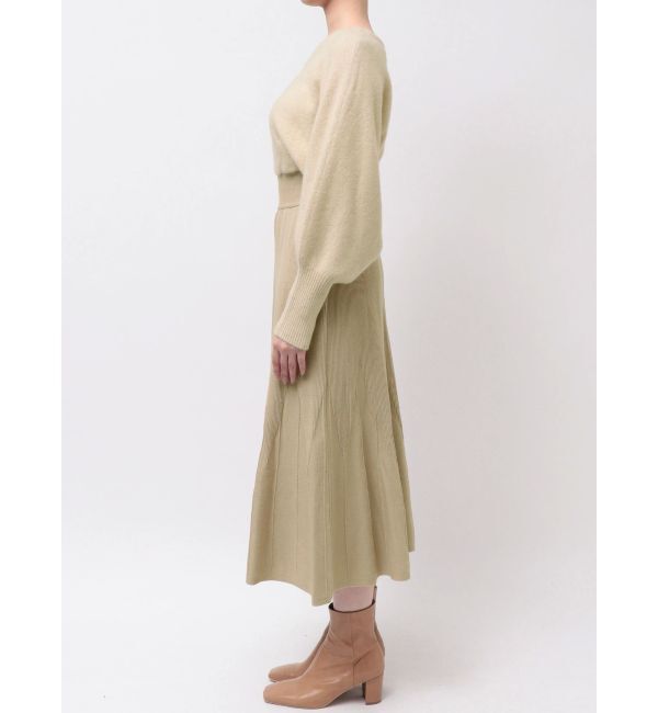 LAGUNAMOON「CHNラクーンニットワンピース」|ワンピース|