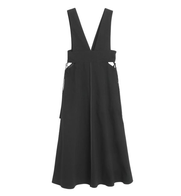 LAGUNAMOON「サイドカットアウトジャンパースカート」|ジャンパースカート|ブラック