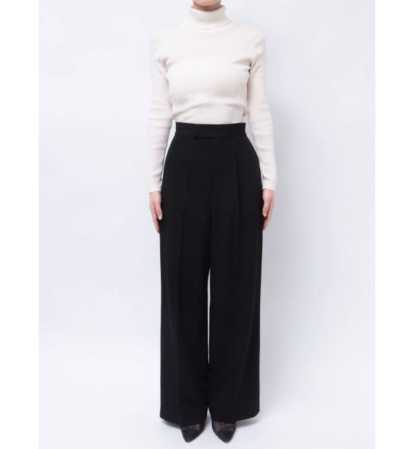 LAGUNAMOON「LADYワイドストレートパンツ」|スラックス|