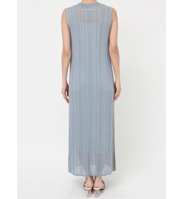 LAGUNAMOON「追加生産【WEB限定】ラインニットワンピース」|ワンピース|