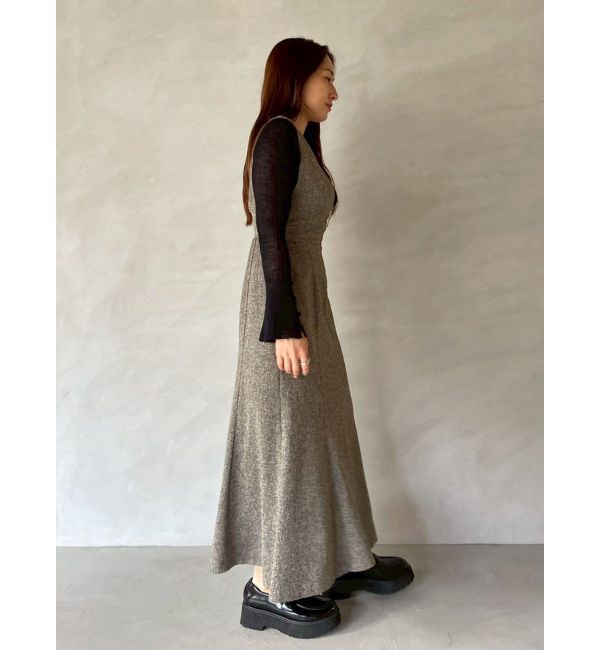 LAGUNAMOON「ノースリーブジャンパースカート」|ワンピース|
