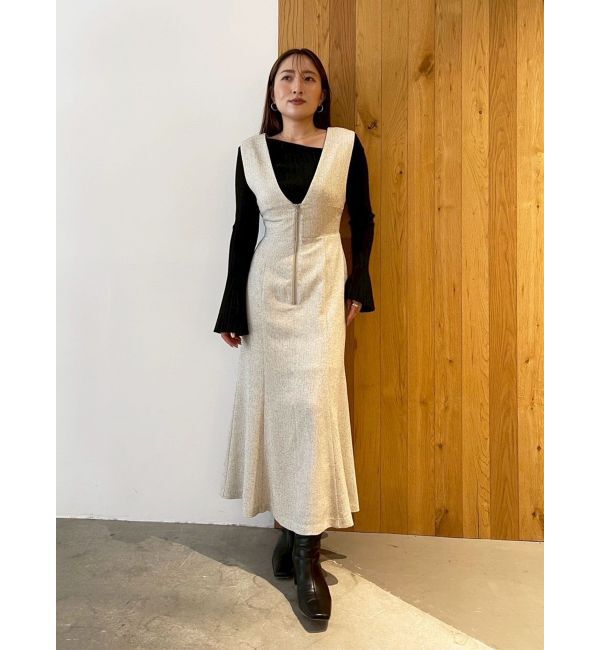 LAGUNAMOON「ノースリーブジャンパースカート」|ワンピース|