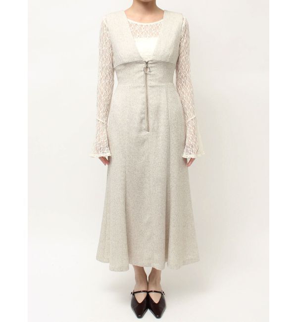 LAGUNAMOON「ノースリーブジャンパースカート」|ワンピース|