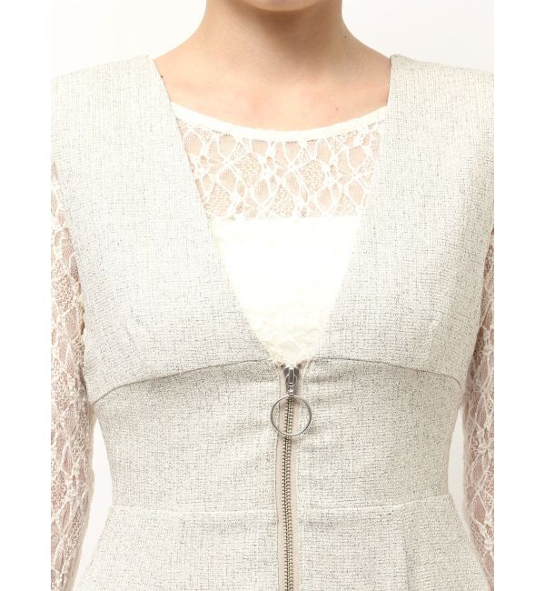 LAGUNAMOON「ノースリーブジャンパースカート」|ワンピース|