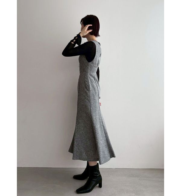 LAGUNAMOON「ノースリーブジャンパースカート」|ワンピース|