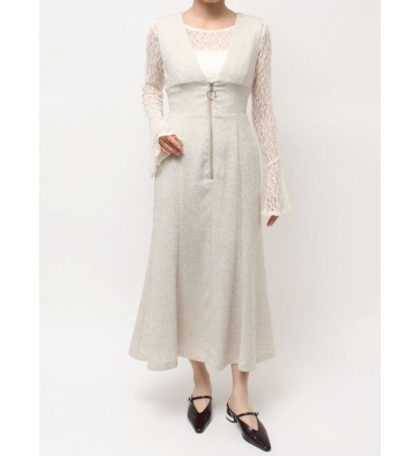 LAGUNAMOON「ノースリーブジャンパースカート」|ワンピース|