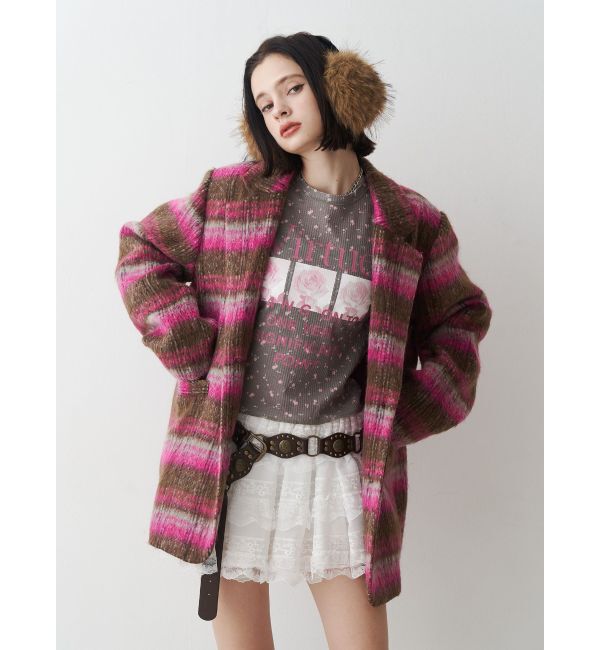 jouetie「ウールライクジャケットコート」|その他|