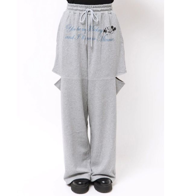jouetie「【Mickey&Minnie】カットアウトスウェットパンツ」|その他|