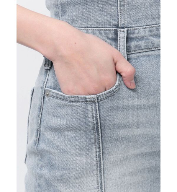 GYDA「ハイウエストBACKクロスマーメイドデニムスカート」|スカート|