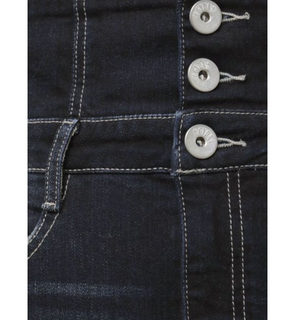 GYDA「ハイウエストBACKクロスマーメイドデニムスカート」|スカート|