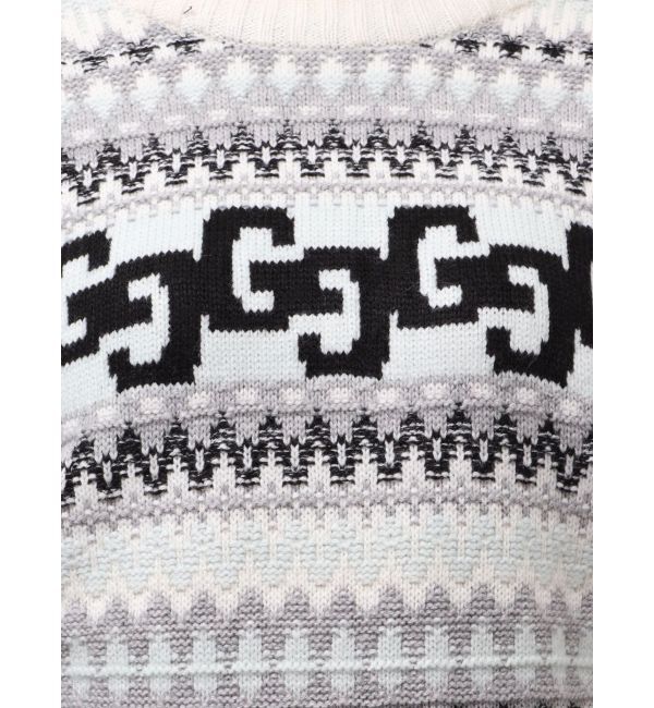 GYDA「GG NORDICショートニットトップス」|ニット・セーター|