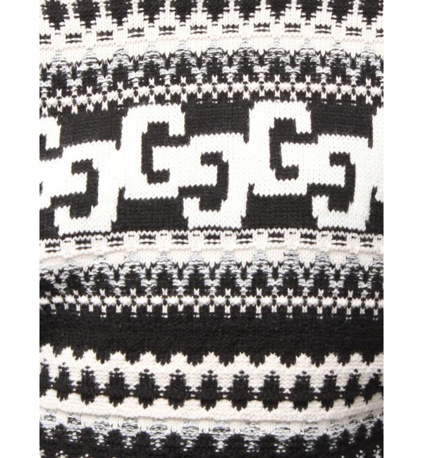 GYDA「GG NORDICショートニットトップス」|ニット・セーター|