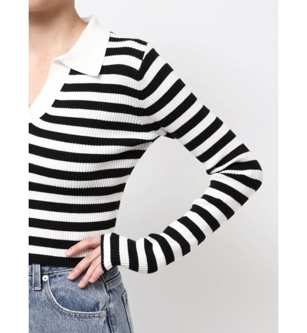GYDA「POLOニットトップス」|ニット・セーター|