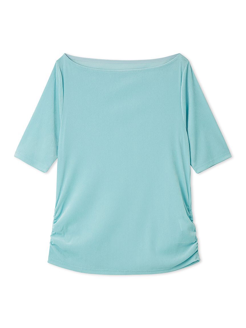 Mila Owen「【セットアップ対応】ベロアSET UP2wayボートネックプルオーバー」|Tシャツ・カットソー|LBLU