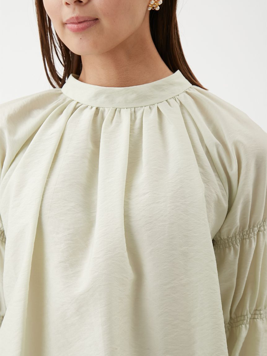 Mila Owen「ギャザーバックリボンブラウス」|シャツ・ブラウス|