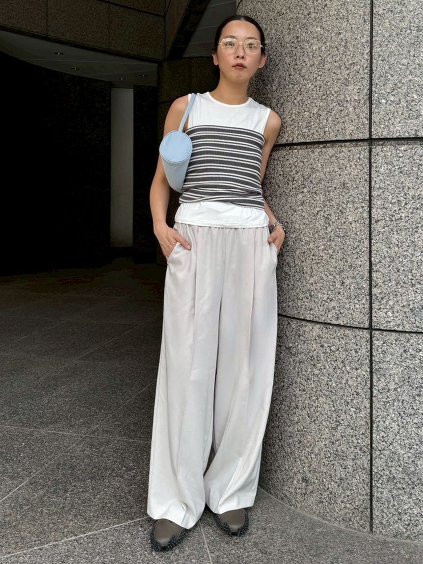 emmi atelier「イージーパンツ」|チノ|