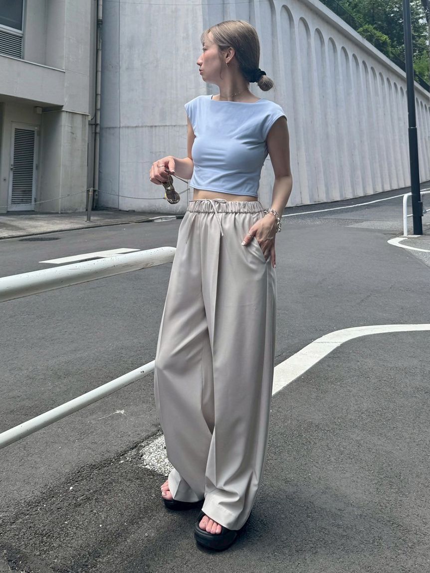 emmi atelier「イージーパンツ」|チノ|