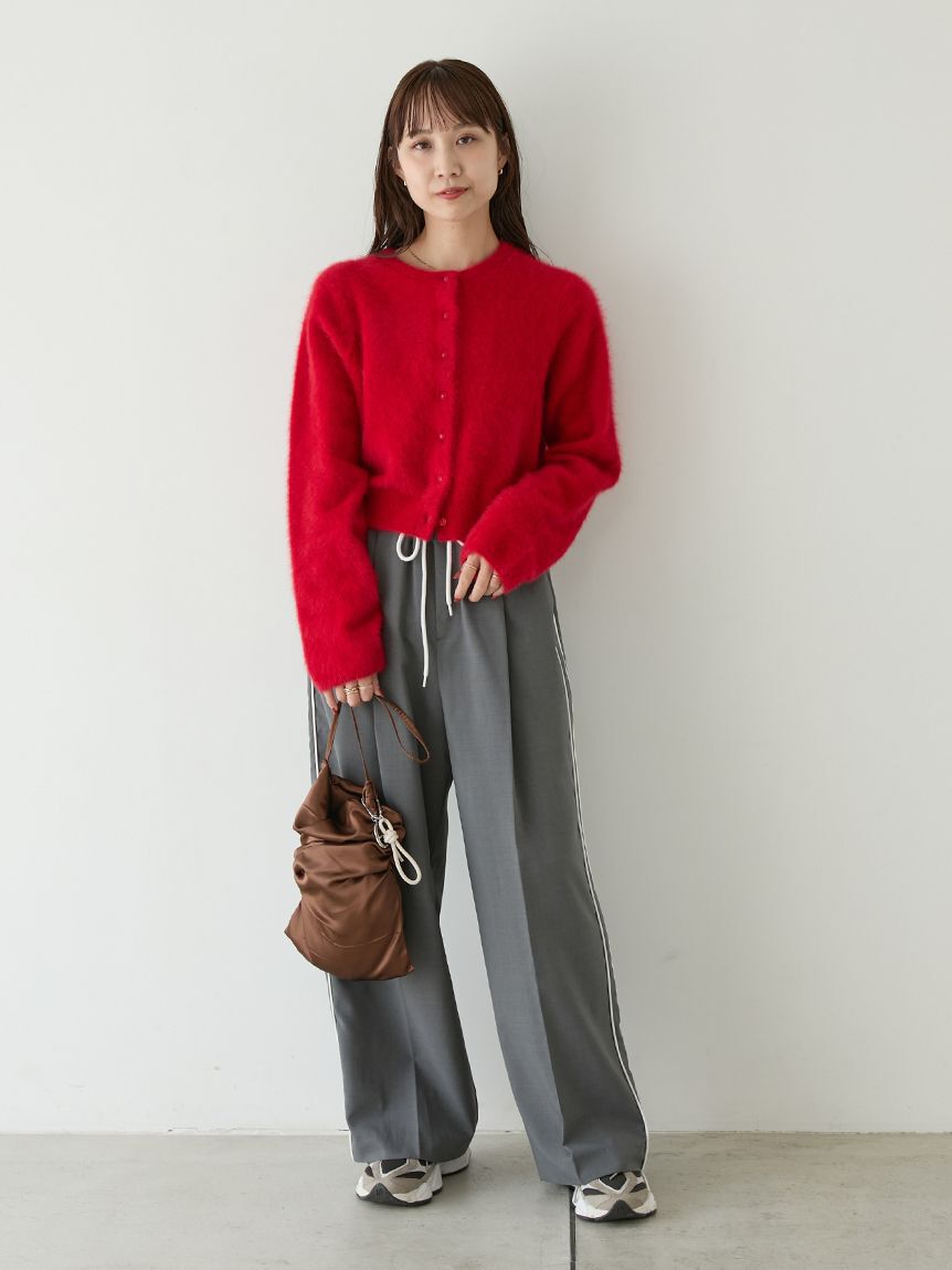 emmi atelier「フォックスカシミヤニットカーディガン」|カーディガン|