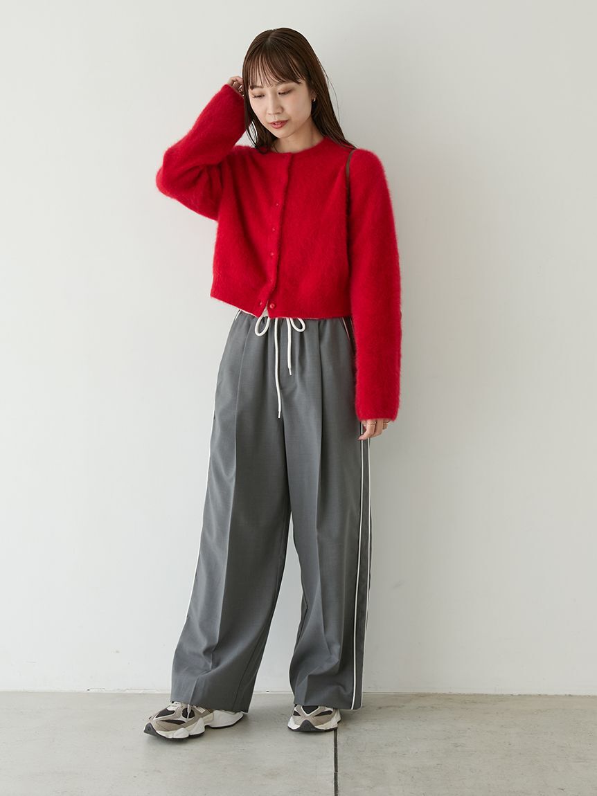 emmi atelier「フォックスカシミヤニットカーディガン」|カーディガン|