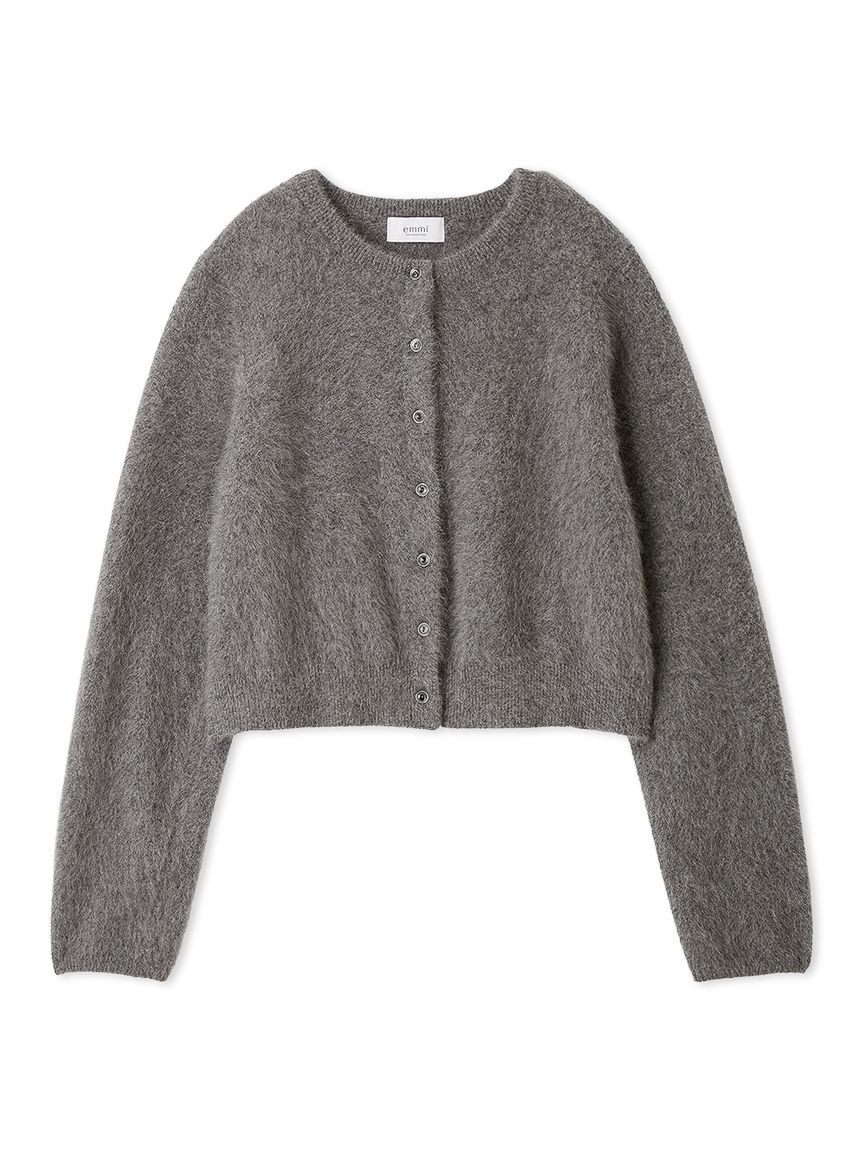 emmi atelier「フォックスカシミヤニットカーディガン」|カーディガン|