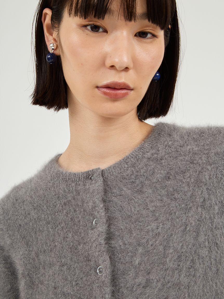 emmi atelier「フォックスカシミヤニットカーディガン」|カーディガン|