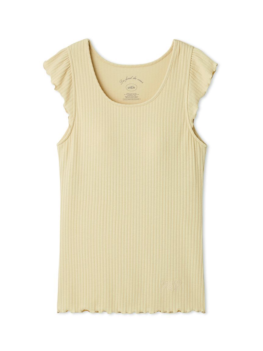 gelato pique「リブカップインタンク」|ルームウェア|