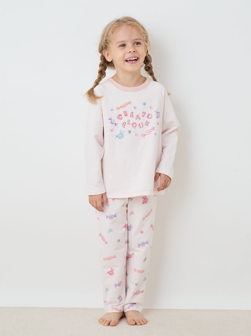 GELATO PIQUE KIDS & BABY「【KIDS】キャンディ柄ロングパンツ」|ルームウェア|