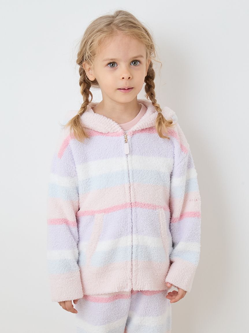 GELATO PIQUE KIDS & BABY「【KIDS】ベビモコカラフルボーダーロングパンツ」|ルームウェア|