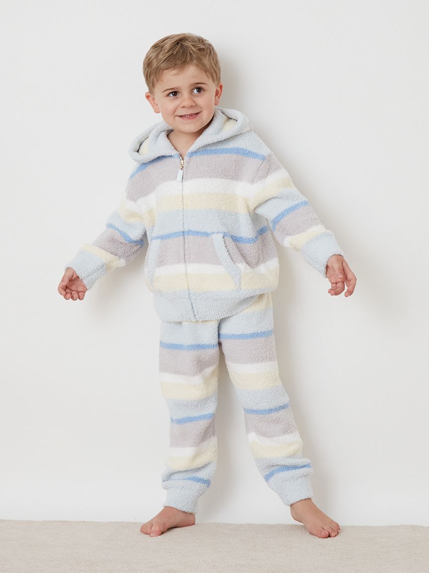 GELATO PIQUE KIDS & BABY「【KIDS】ベビモコカラフルボーダーロングパンツ」|ルームウェア|