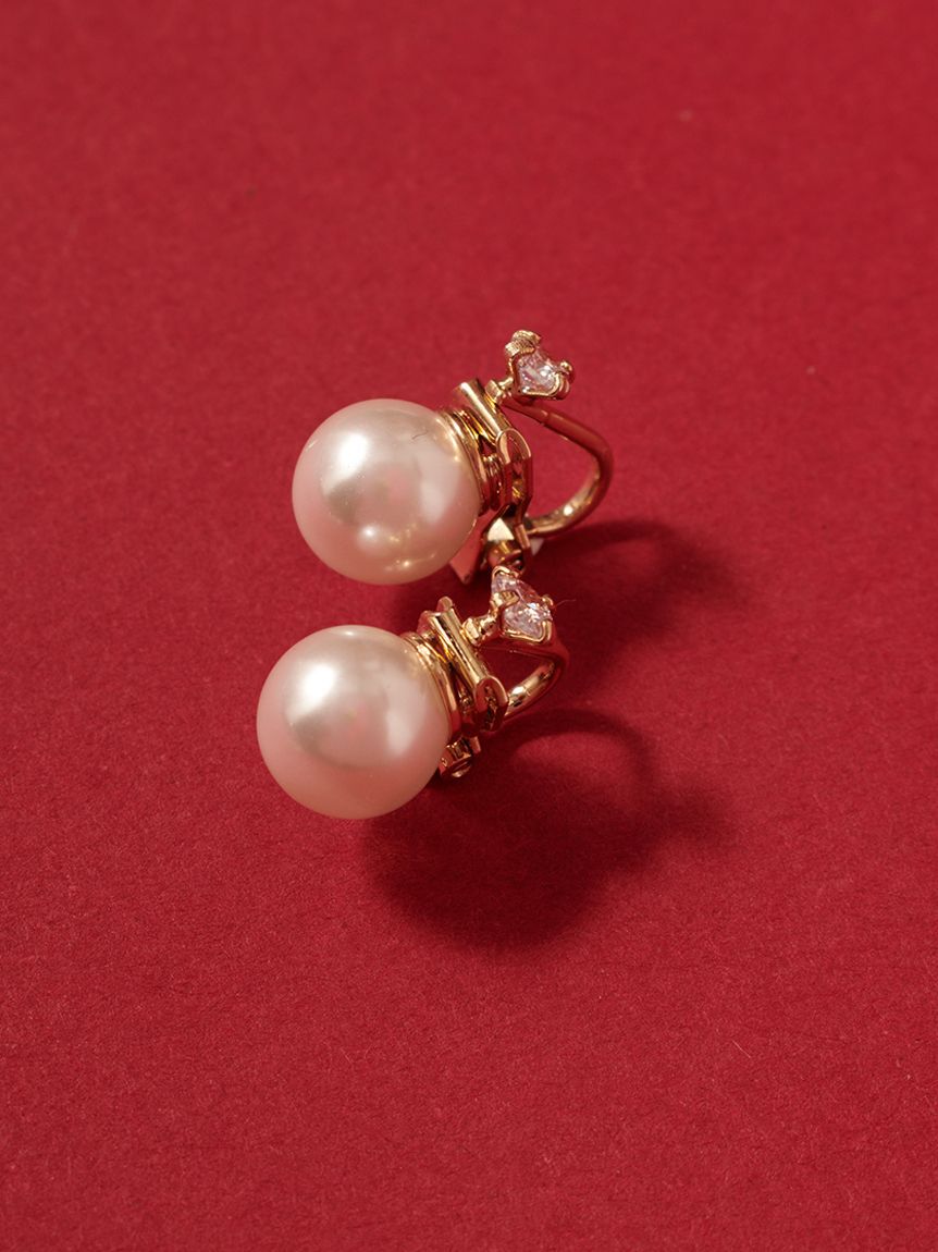 SNIDEL「パールビーズバリエイヤリング」|イヤリング|A