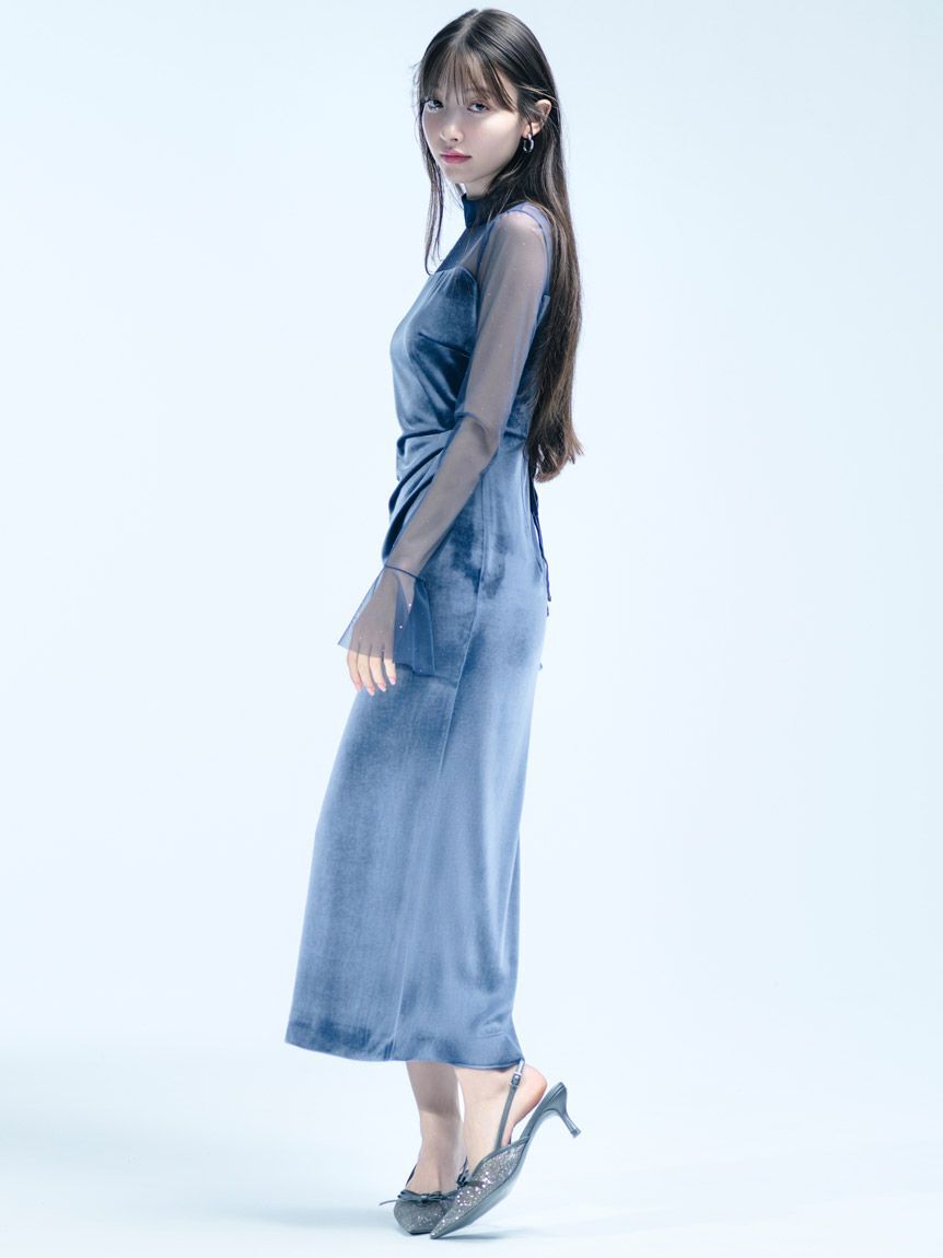 SNIDEL「パヴェフープバリエピアス(GLD)」|ピアス|