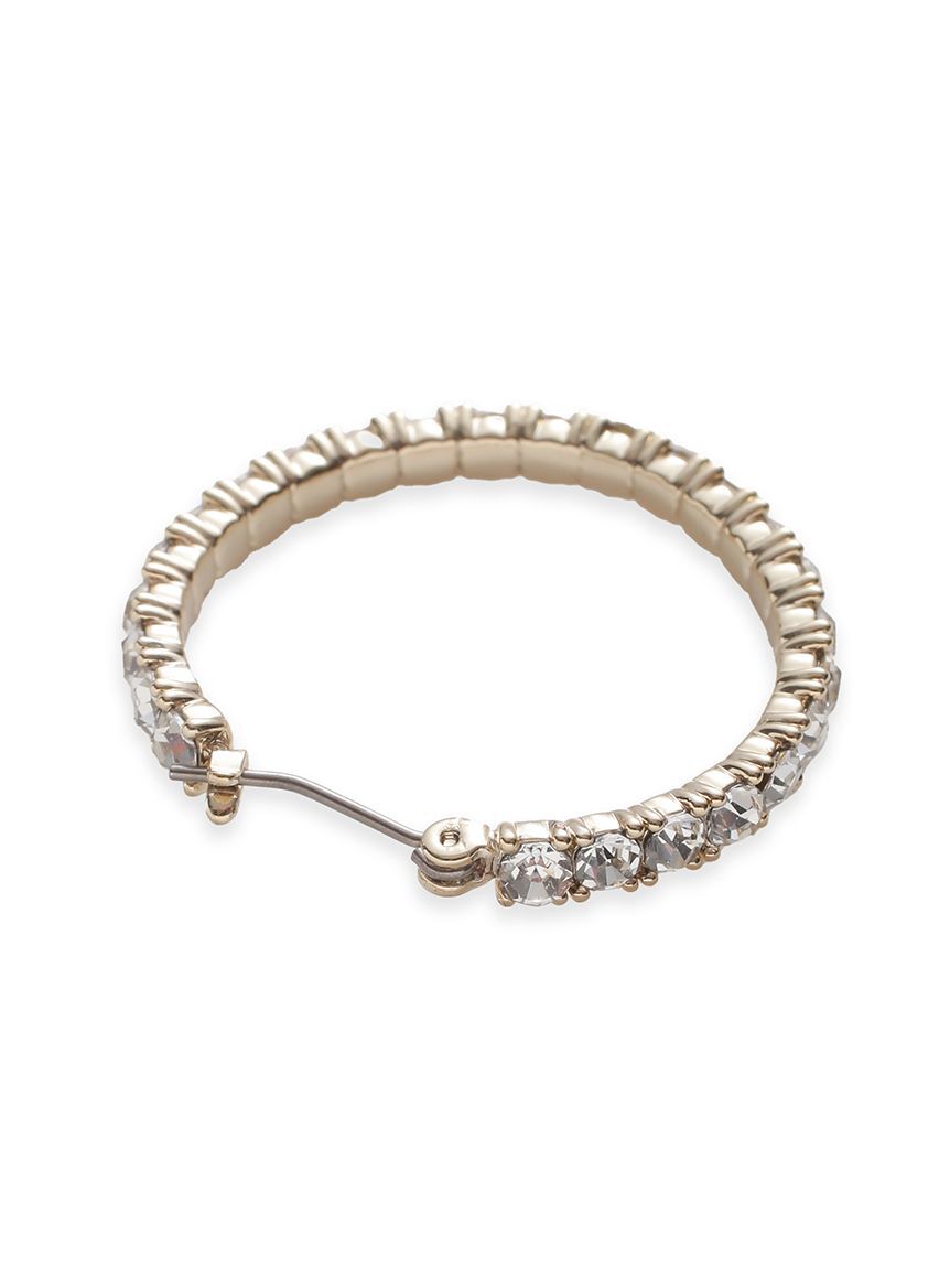 SNIDEL「パヴェフープバリエピアス(GLD)」|ピアス|