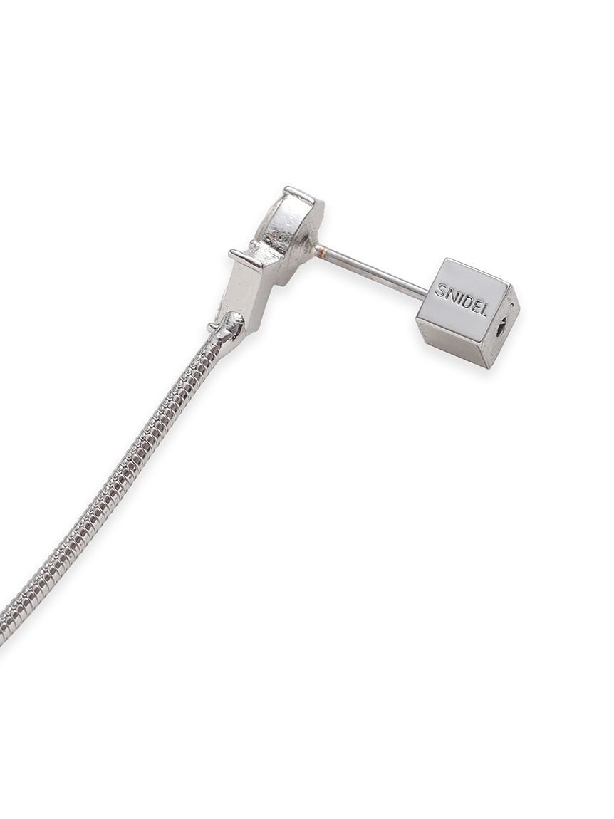 SNIDEL「ロングチェーンピアス」|ピアス|