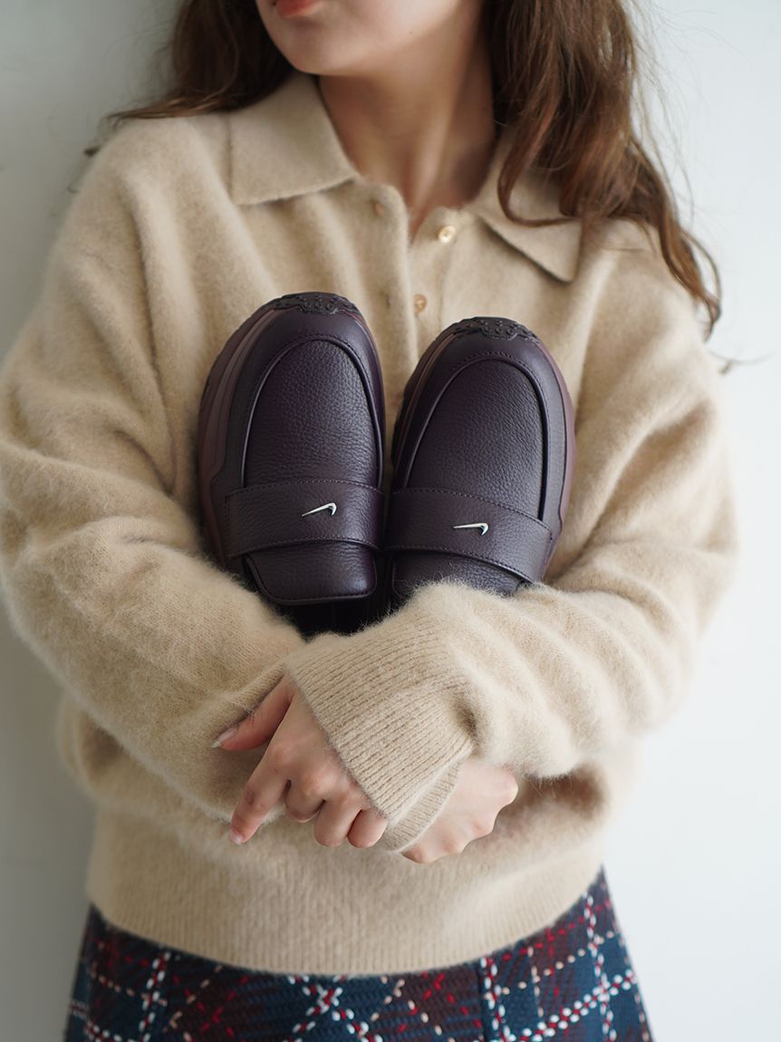 SNIDEL「【HIGH QUALITY】フォックスカシミヤニットポロ」|ニット・セーター|