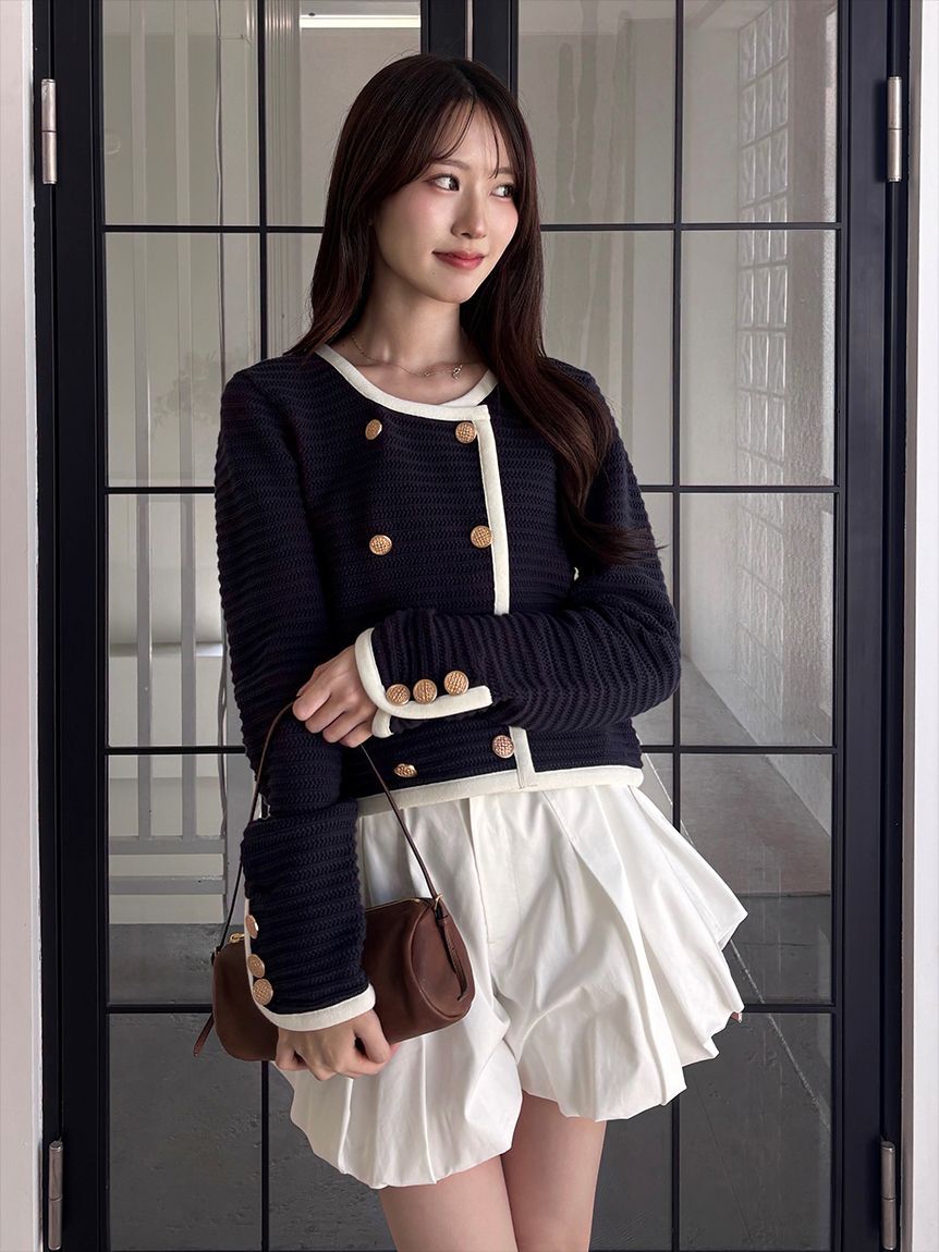 SNIDEL「バルーンサファリショートパンツ」|その他|WHT