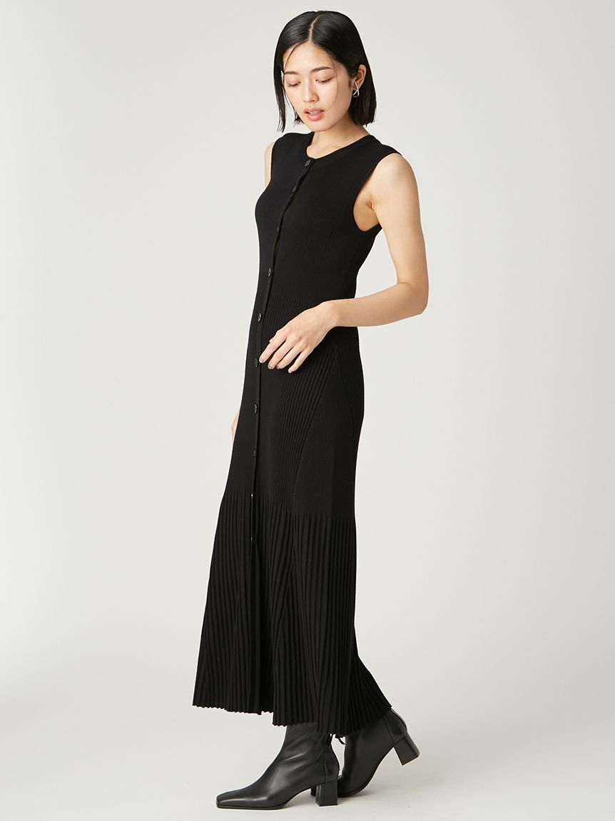 FRAY I.D「スカーフセットニットワンピース」|ワンピース|