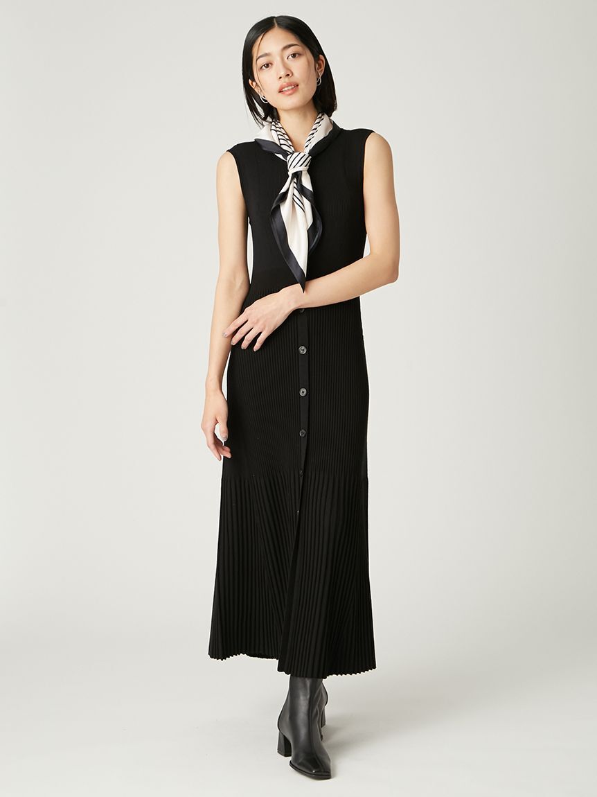 FRAY I.D「スカーフセットニットワンピース」|ワンピース|