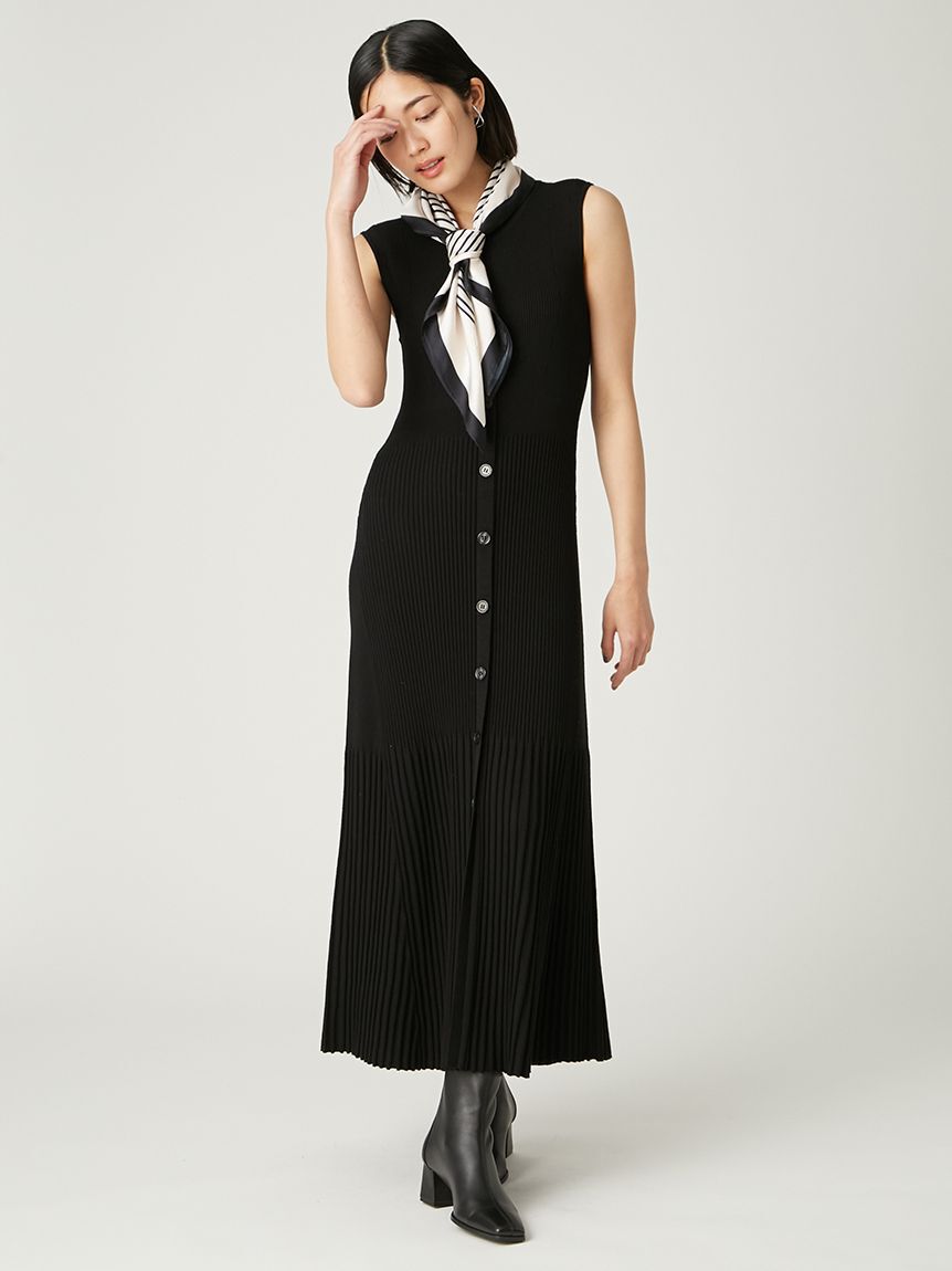 FRAY I.D「スカーフセットニットワンピース」|ワンピース|