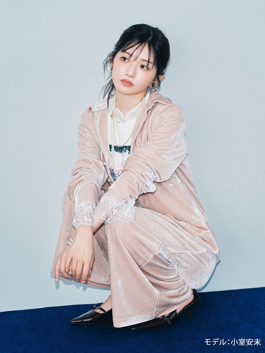 LILY BROWN「【WEB限定00サイズ】ベロアジャンプスーツ」|ワンピース|