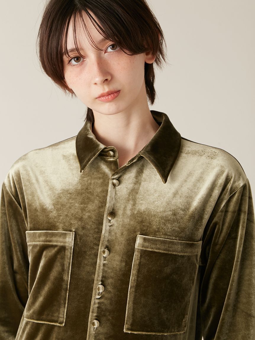 LILY BROWN「【WEB限定00サイズ】ベロアジャンプスーツ」|ワンピース|