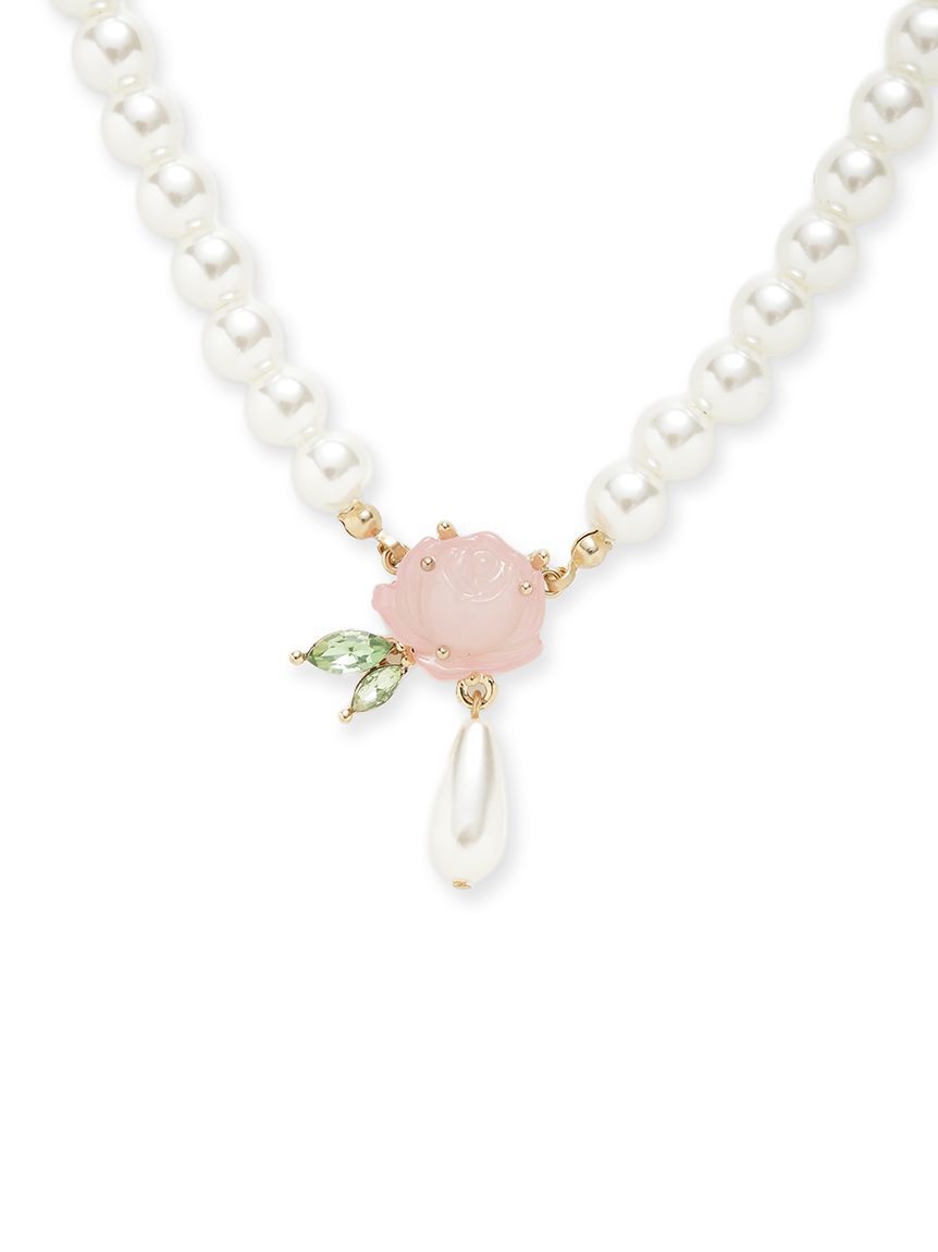 LILY BROWN「ローズパールネックレス」|ネックレス|