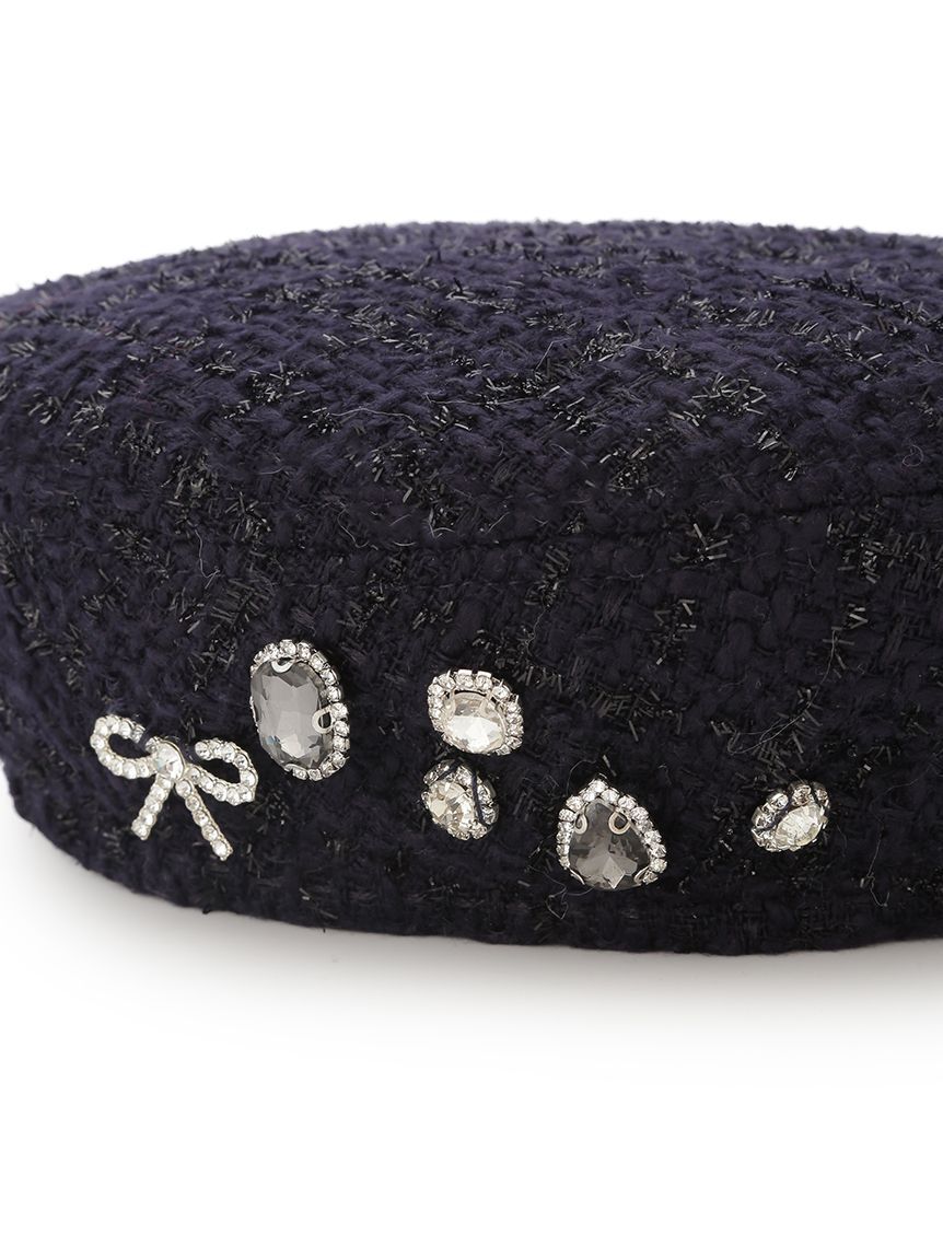 LILY BROWN「[L.B CANDY STOCK]デコラティブベレー帽」|ハンチング・ベレー帽|