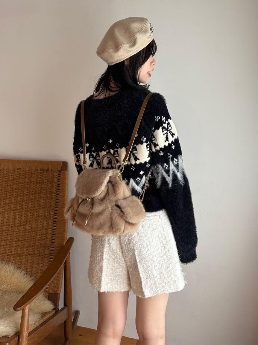 LILY BROWN「[L.B CANDY STOCK]デコラティブベレー帽」|ハンチング・ベレー帽|