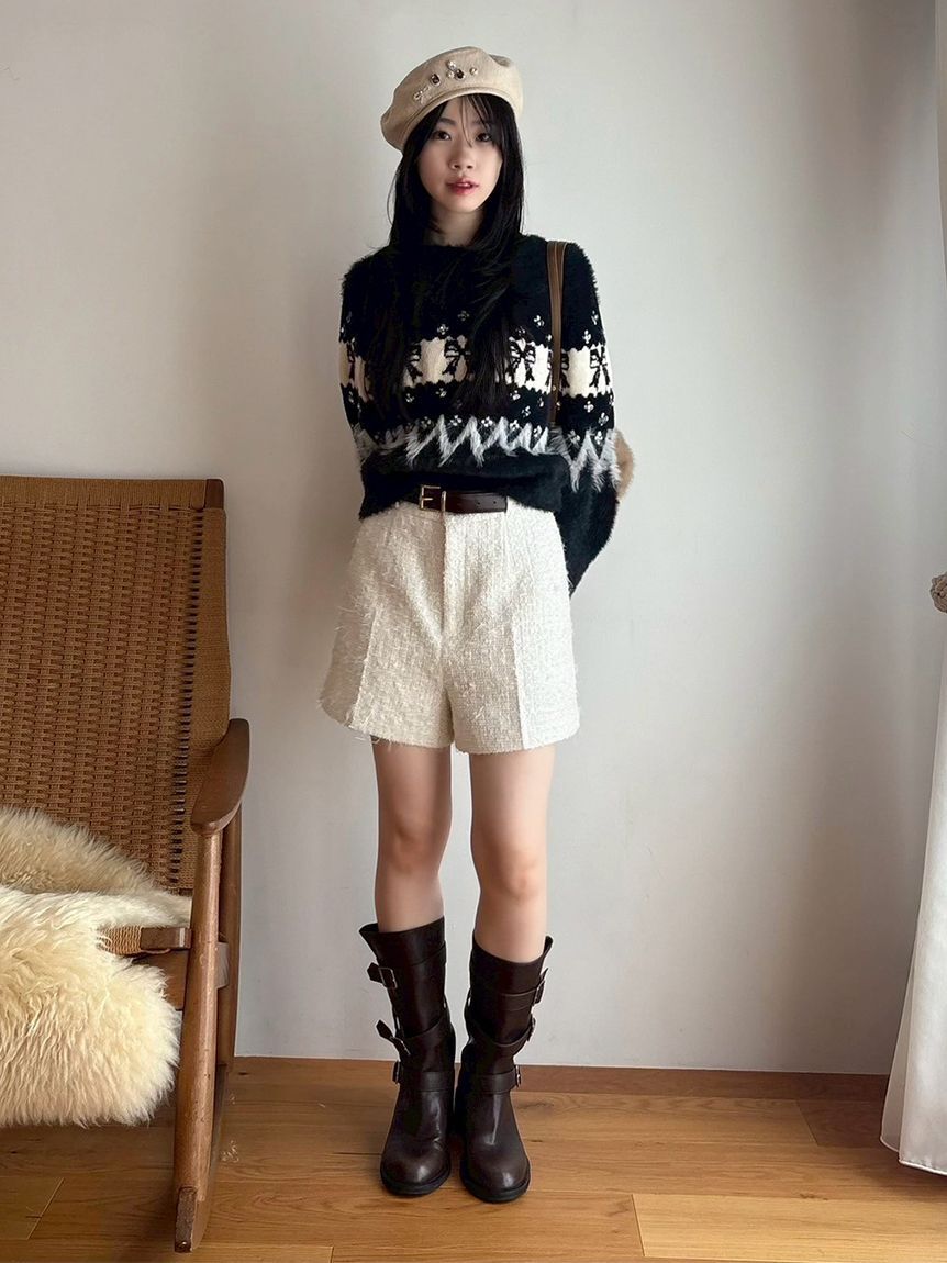 LILY BROWN「[L.B CANDY STOCK]デコラティブベレー帽」|ハンチング・ベレー帽|