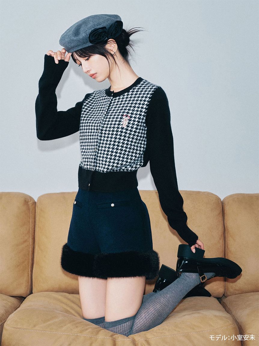 LILY BROWN「[L.B CANDY STOCK]デコラティブベレー帽」|ハンチング・ベレー帽|