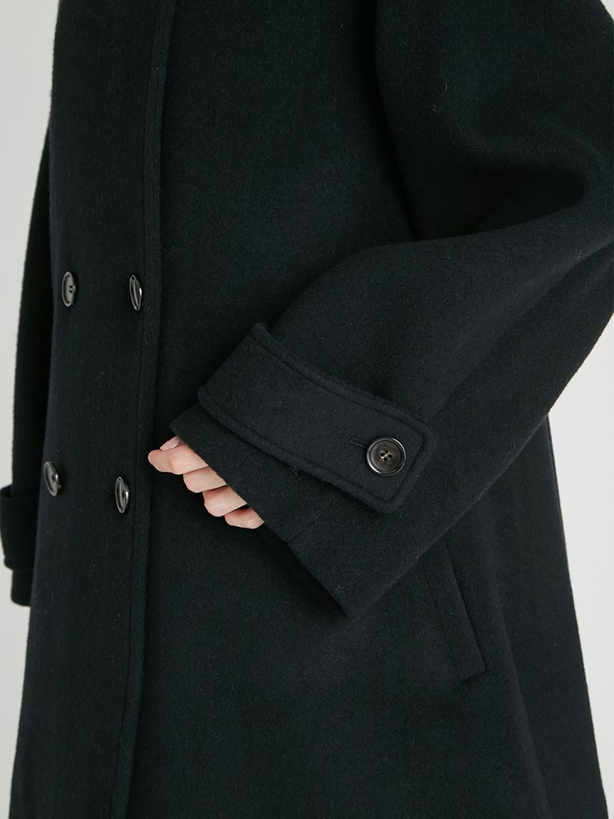 CELFORD「Aラインウールミドルコート」|ピーコート|